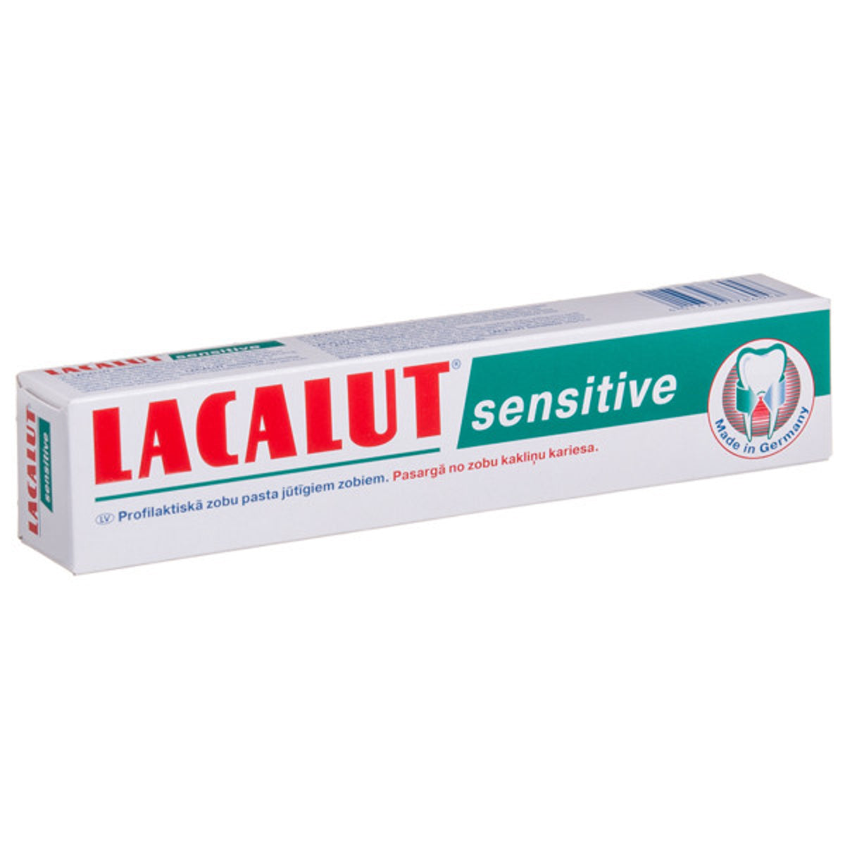 Lacalut Sensitive dantų pasta, 75 ml