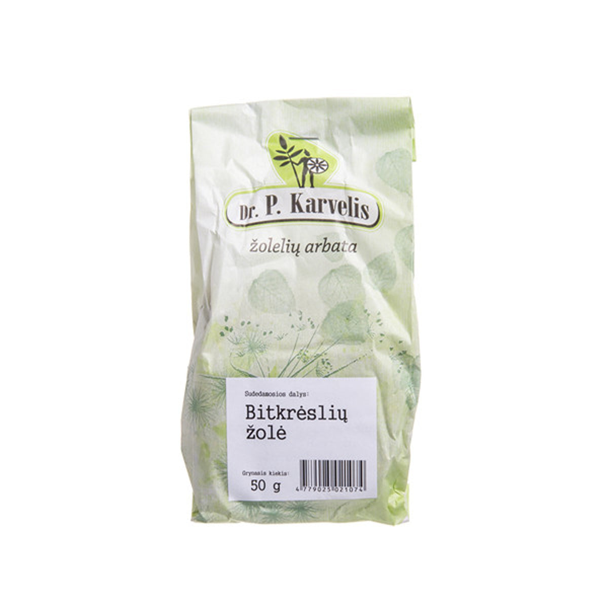 A. Karvelio bitkrėslių žolės arbata, 50 g