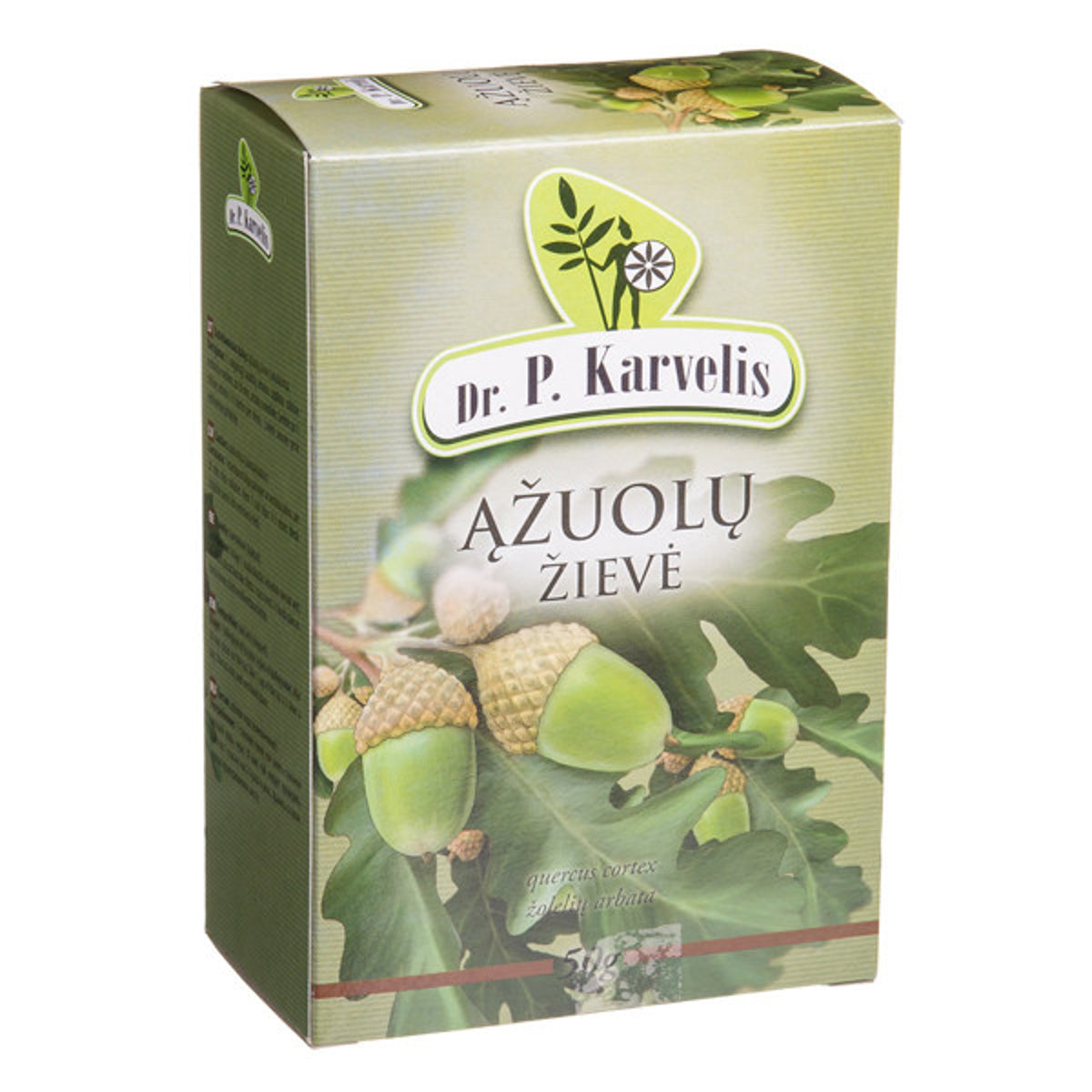 A. Karvelio ąžuolų žievės arbata, 50 g
