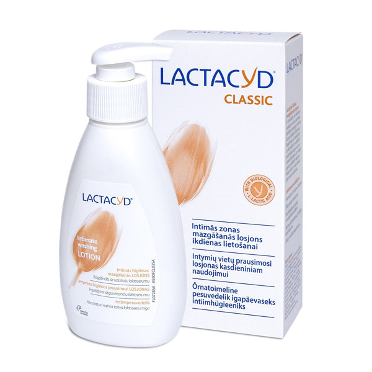 Lactacyd Classic intymios higienos prausiklis, 200 ml