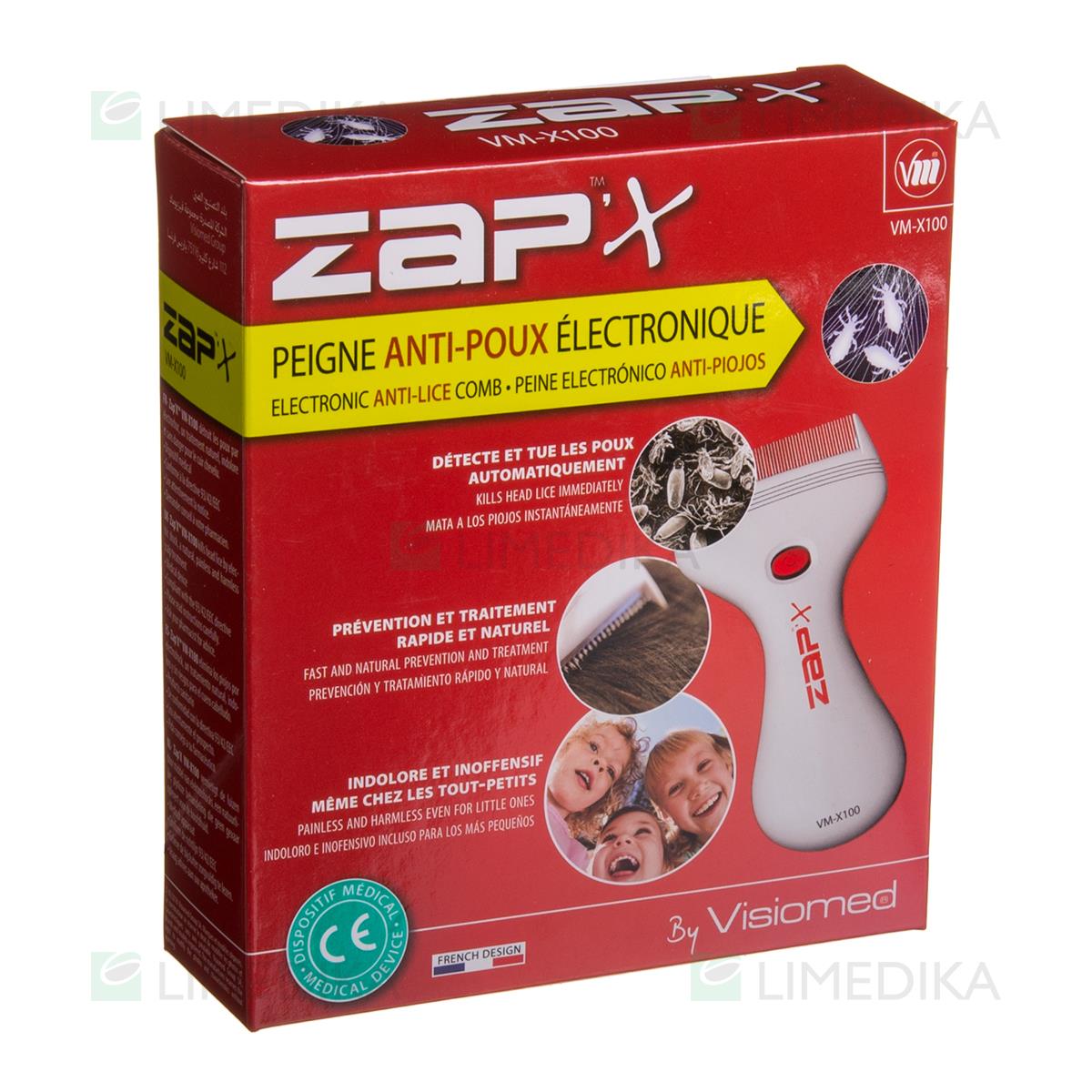 Zap elektroninės šukos nuo utėlių