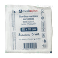 Sterilios marlinės servetėlės 5 x 5 cm, 5 vnt.
