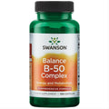 Swanson vitaminų B kompleksas, 100 kapsulių