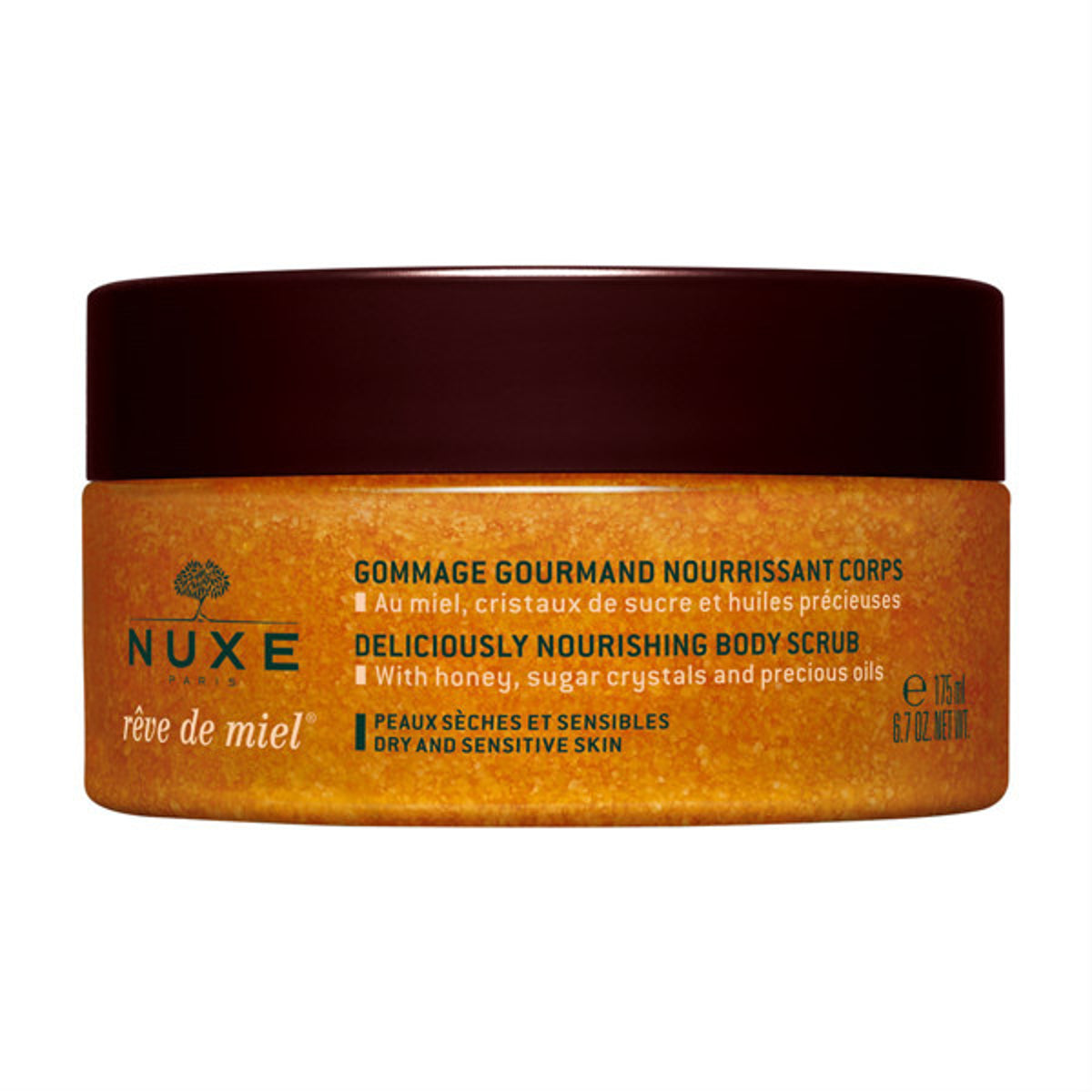 NUXE Rêve de Miel šveičiamasis aliejus-balzamas, 175 ml