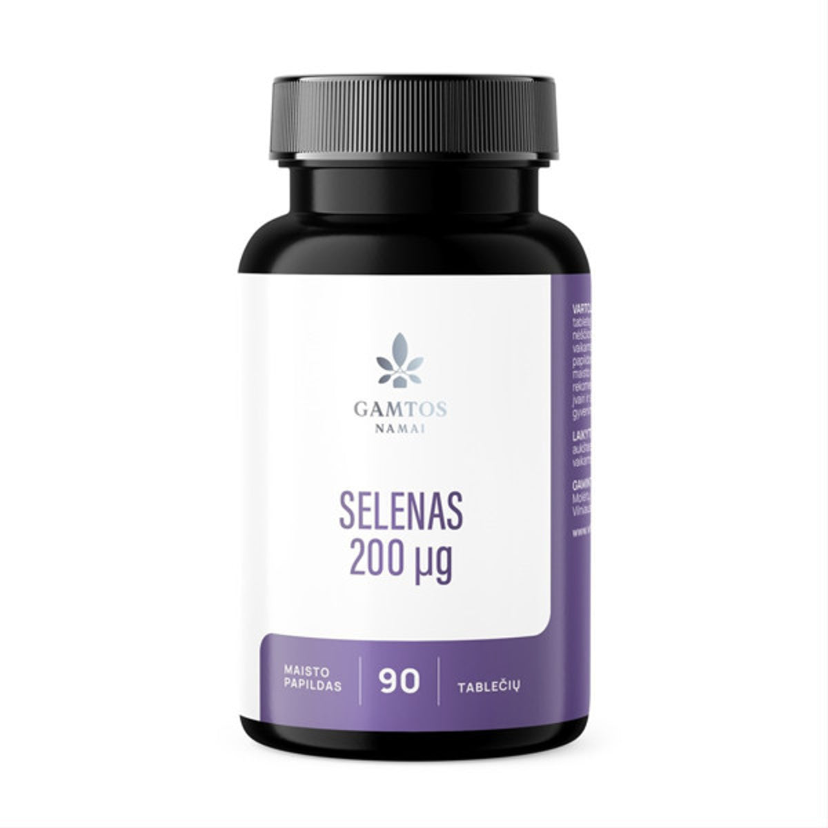 Domus Naturae selenas 200 µg, 90 tablečių