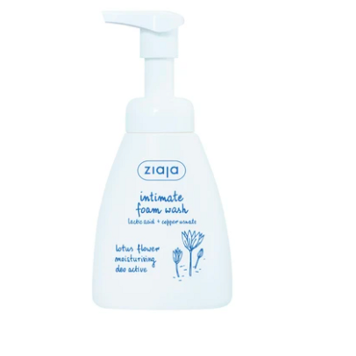 Ziaja intymios higienos putos su lotosų ekstraktu, su dozatoriumi, 250 ml