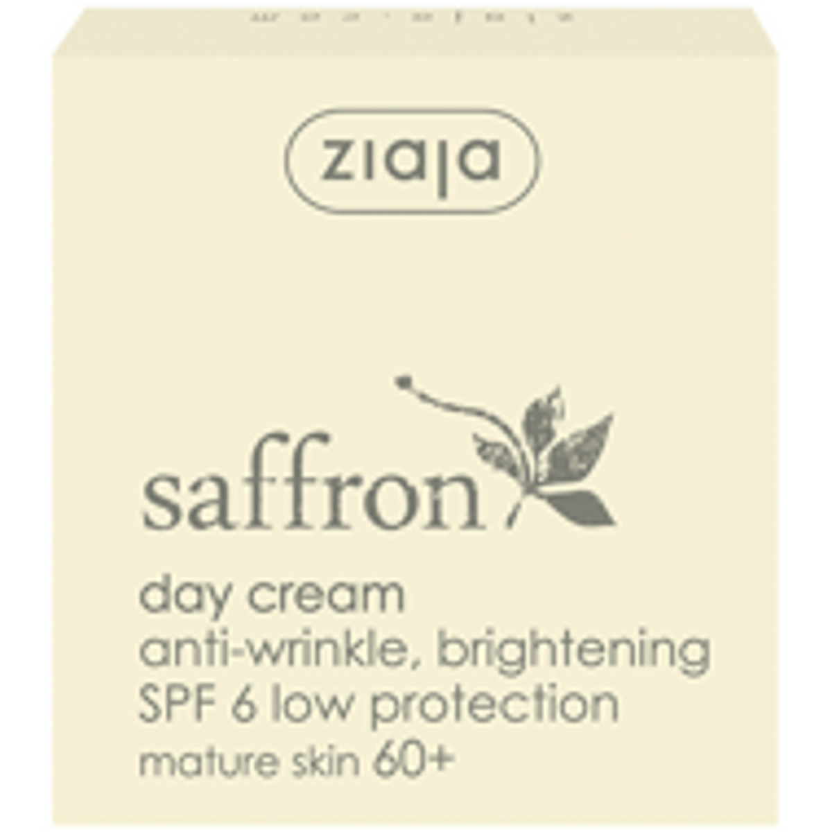 Ziaja šafrano dieninis veido kremas SPF 6, 50 ml