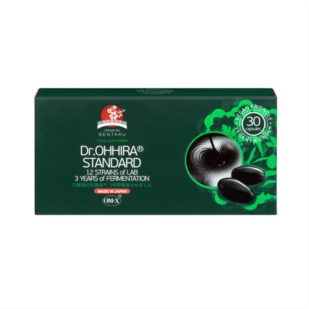 Dr. Ohhira Standard 580 mg, 30 kapsulių