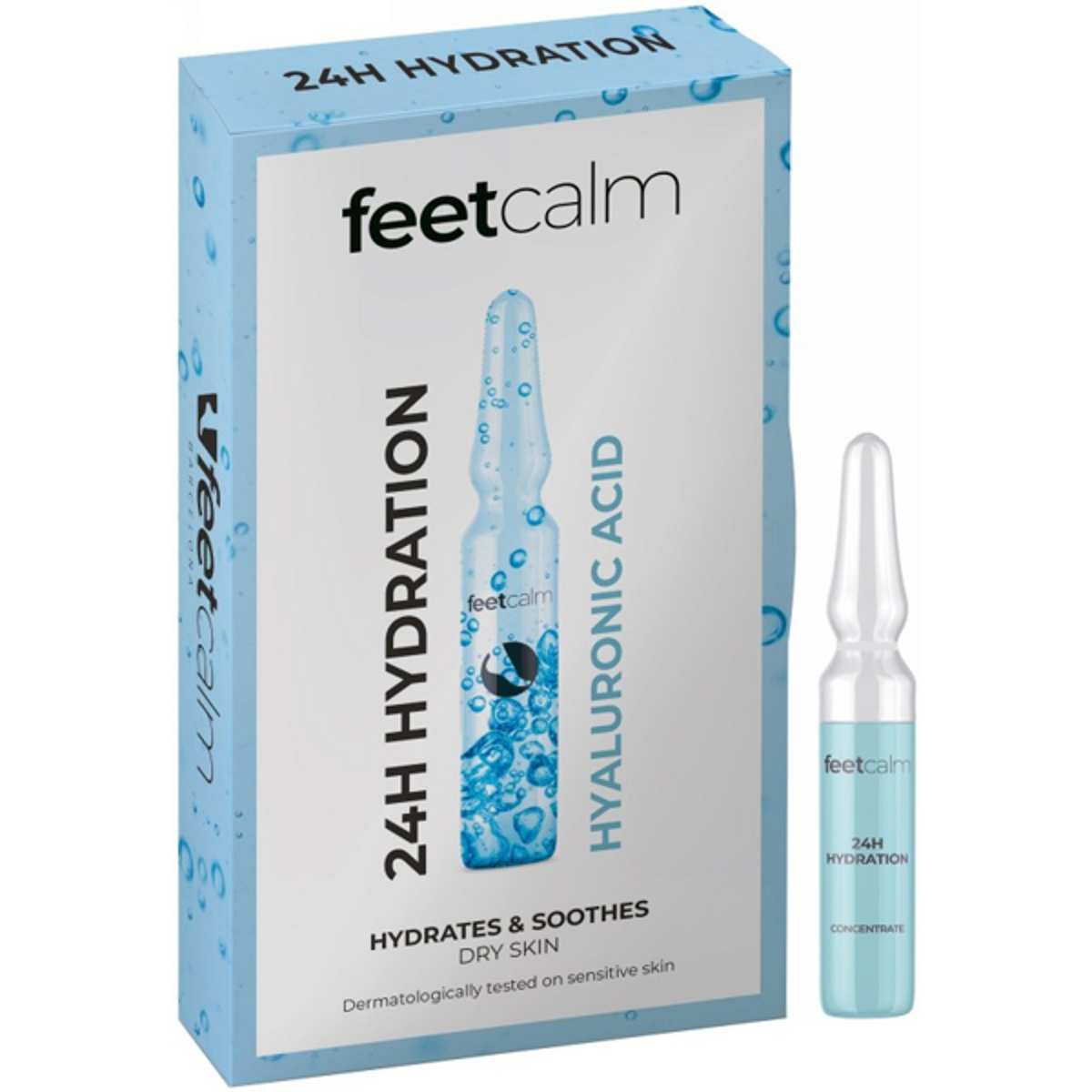 Feetcalm koncentratas drėkinimui 24H Hydration Concentrate, 7x2 ml