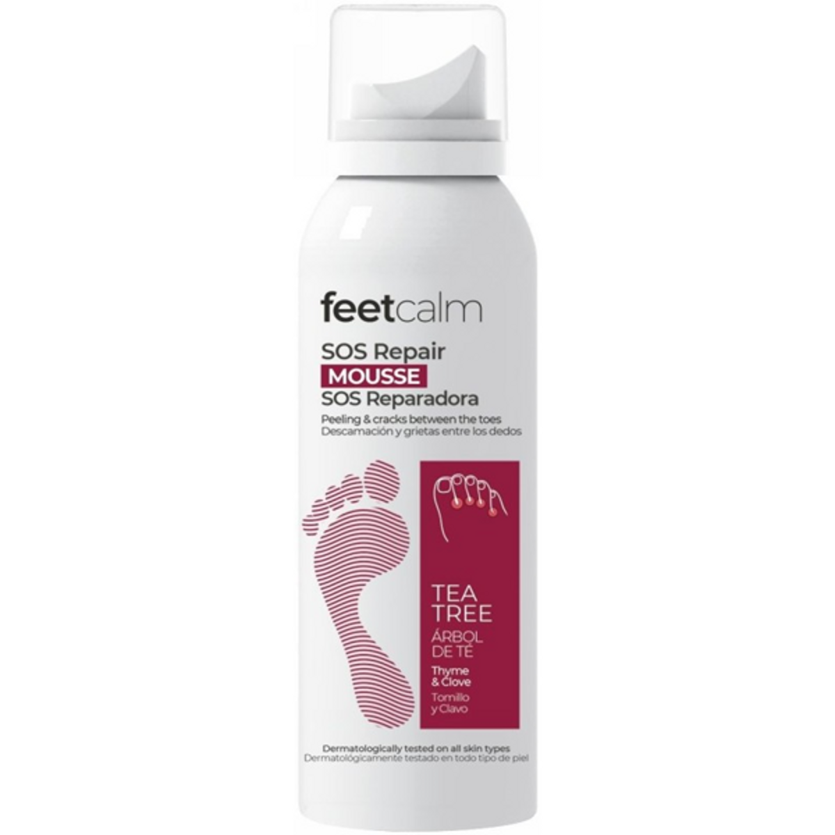 Feetcalm putos pėdoms SOS Repair Mousse, 75 ml