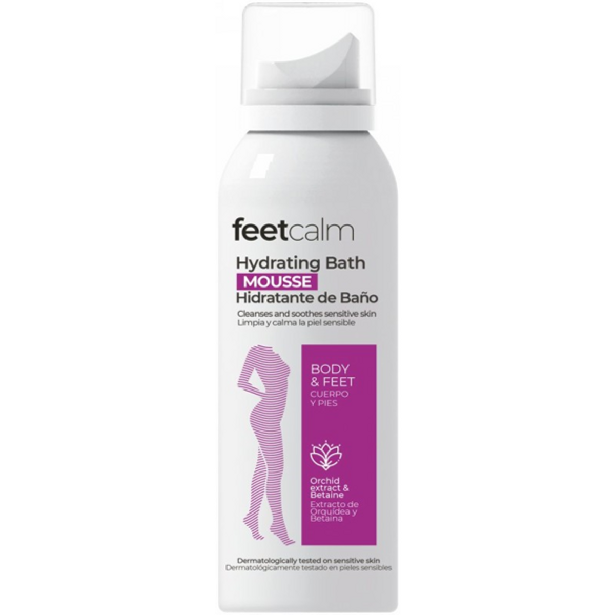 Feetcalm vonios putos-prausiklis Hydrating Bath Mousse, 125 ml