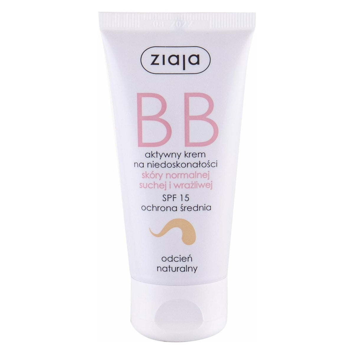 Ziaja BB kremas mišriai odai, šviesus atspalvis, SPF 15, 15 ml