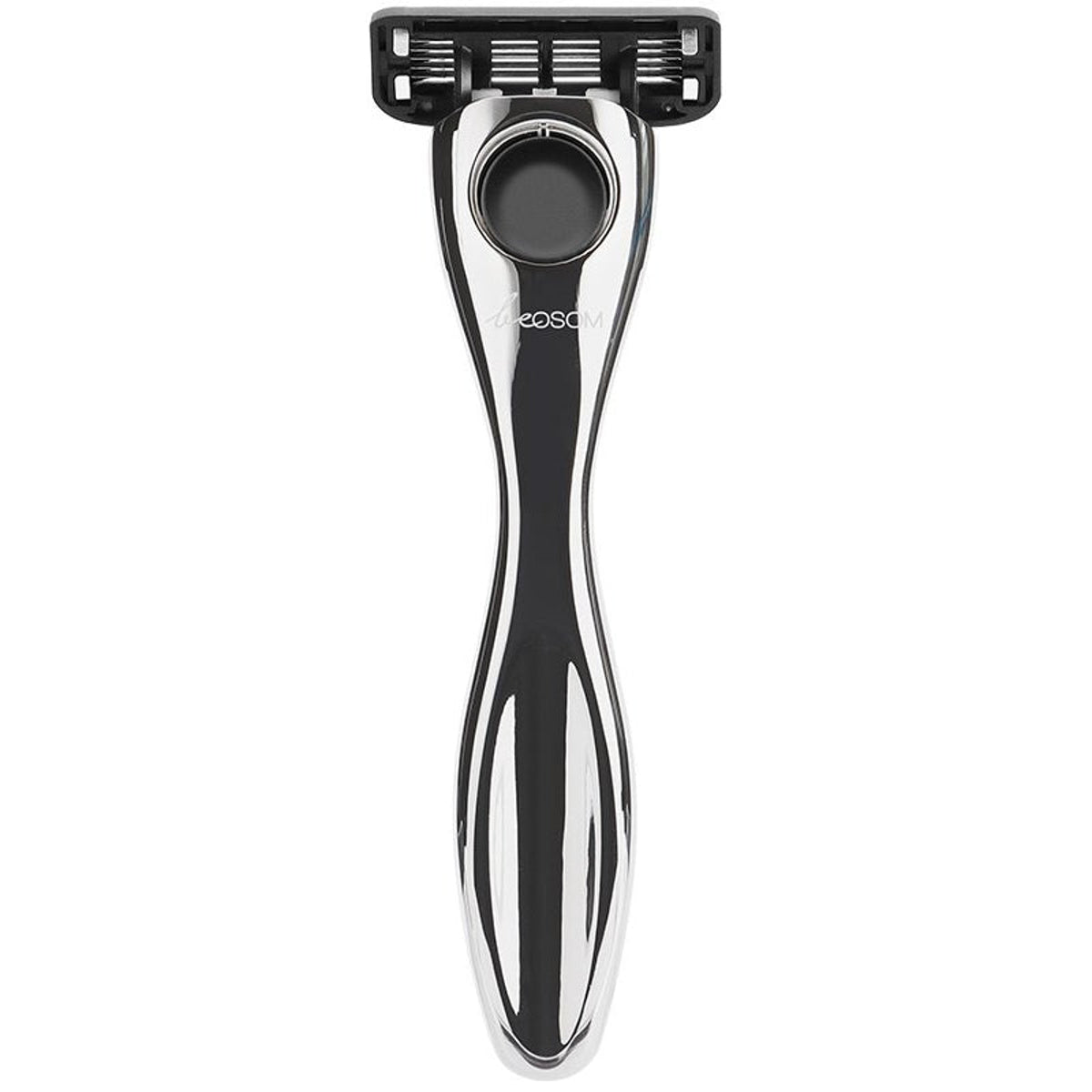 Be Osom skustuvas Comfort-Flex Razor, su papildoma galvute, sidabro spalvos