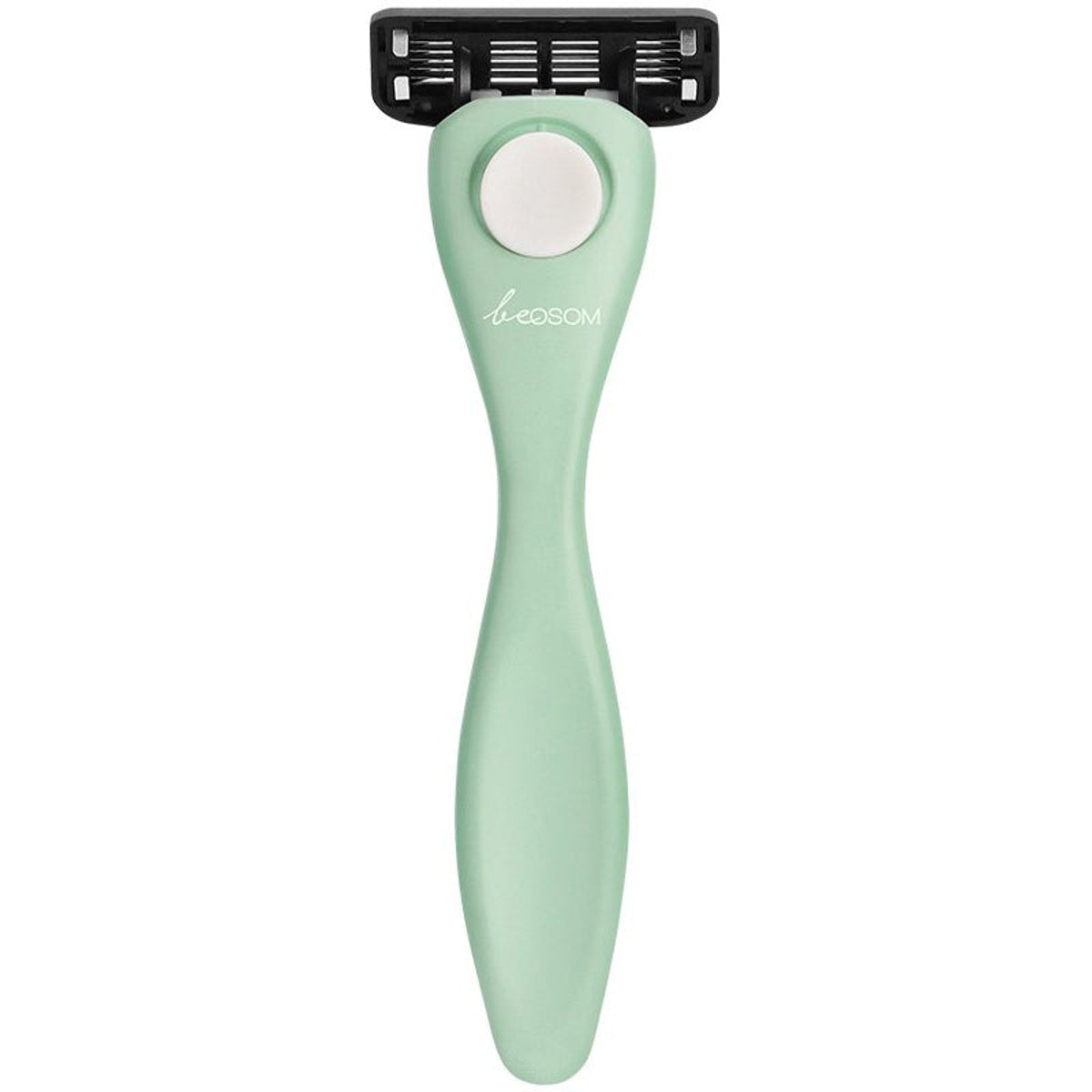 Be Osom skustuvas Comfort-Flex Razor, su papildoma galvute, žalios spalvos