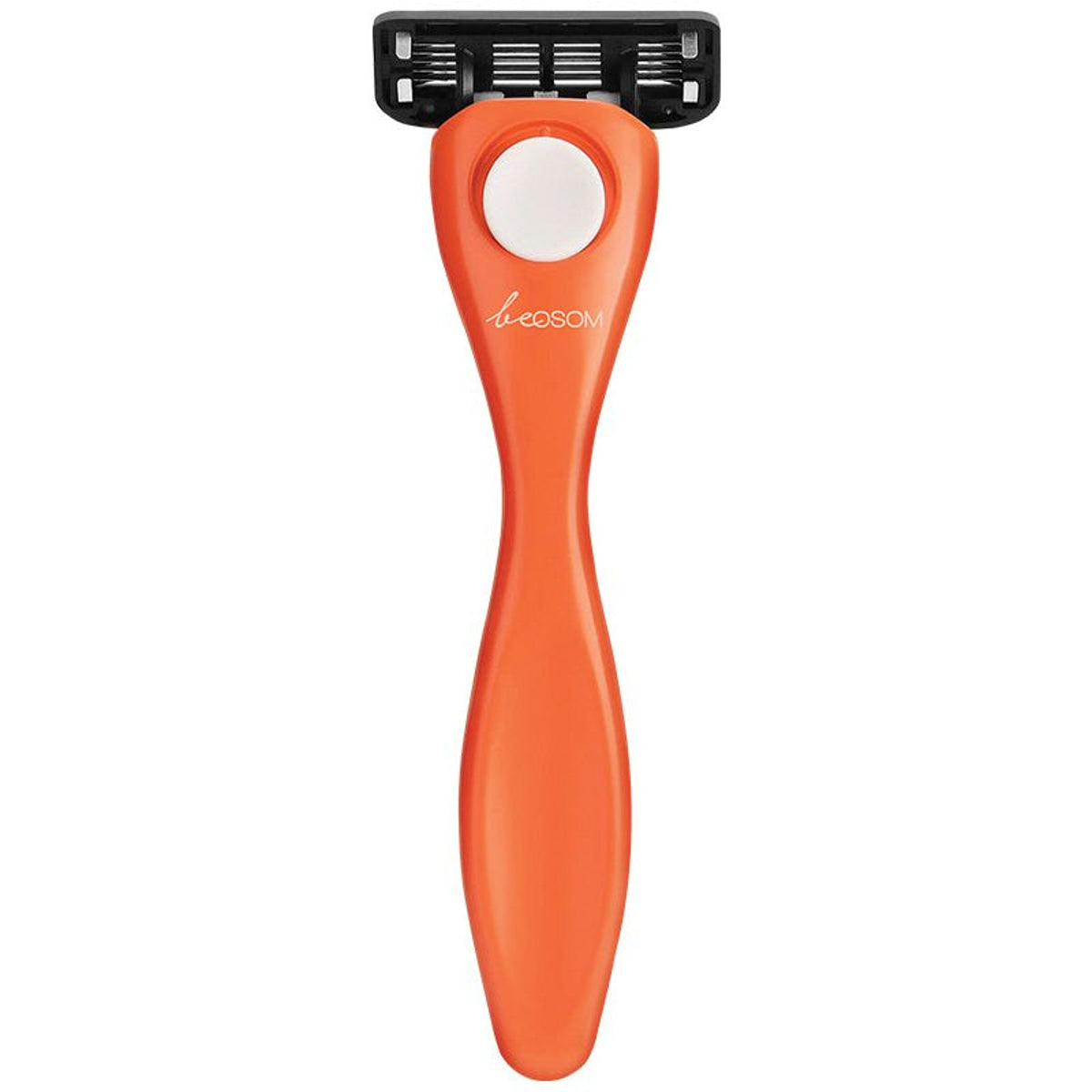 Be Osom skustuvas Comfort-Flex Razor, su papildoma galvute, oranžinės spalvos