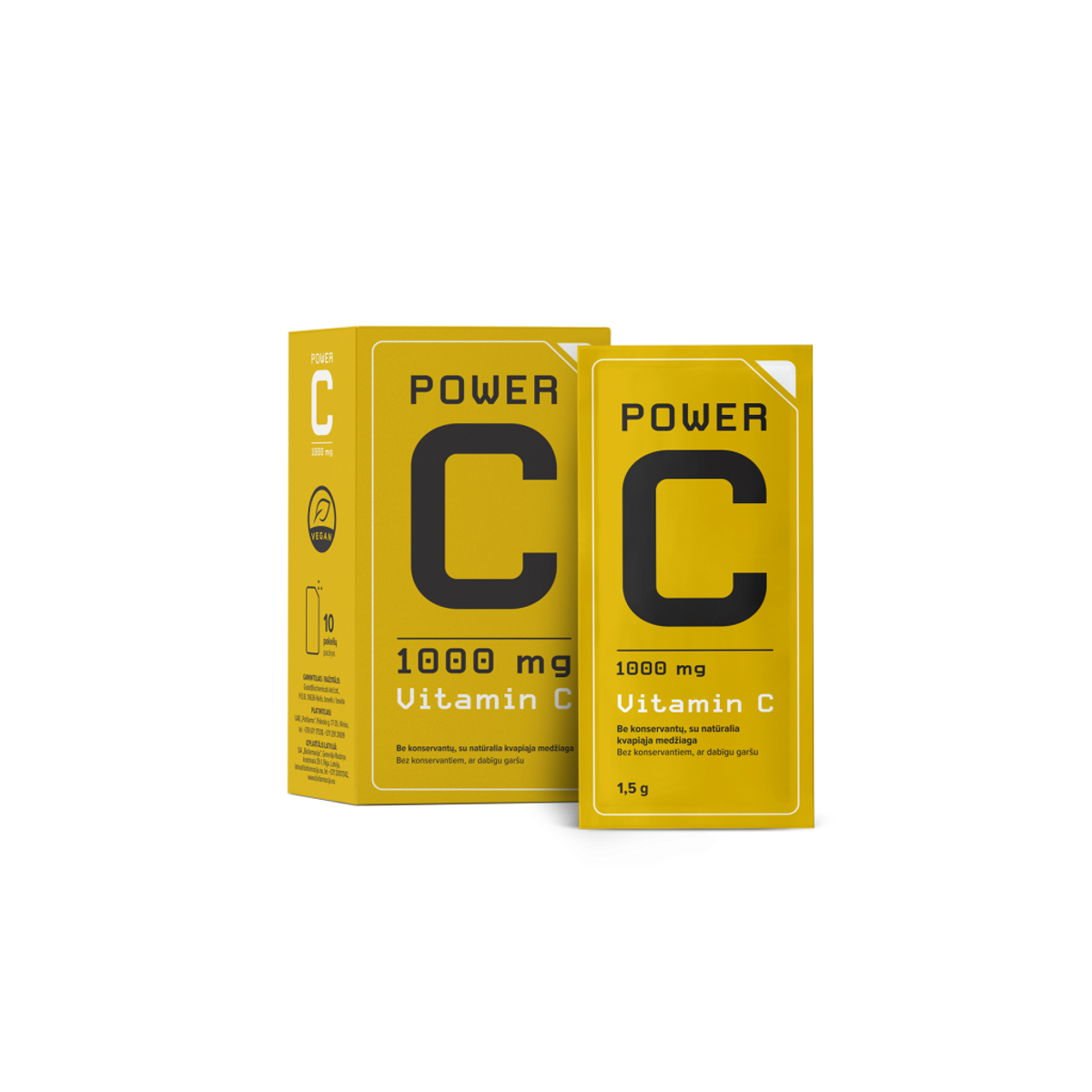 Power C 1000 mg, 10 paketėlių