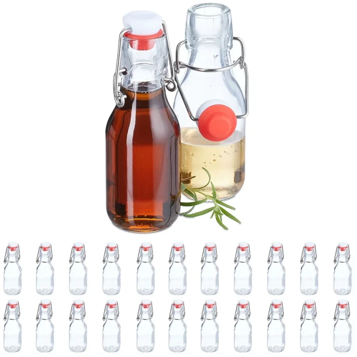 Farm-Pak buteliukas su kamščiu B100, 100 ml