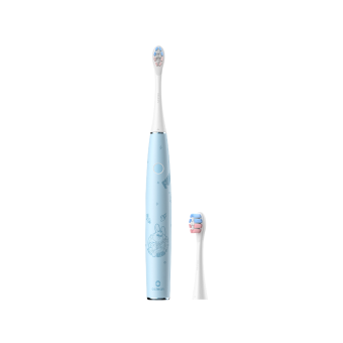 OSOM Oral Care vaikiškas elektrinis dantų šepetėlis, mėlynos spalvos