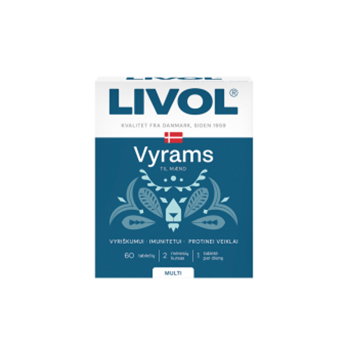 Livol Multi vyrams, 60 tablečių