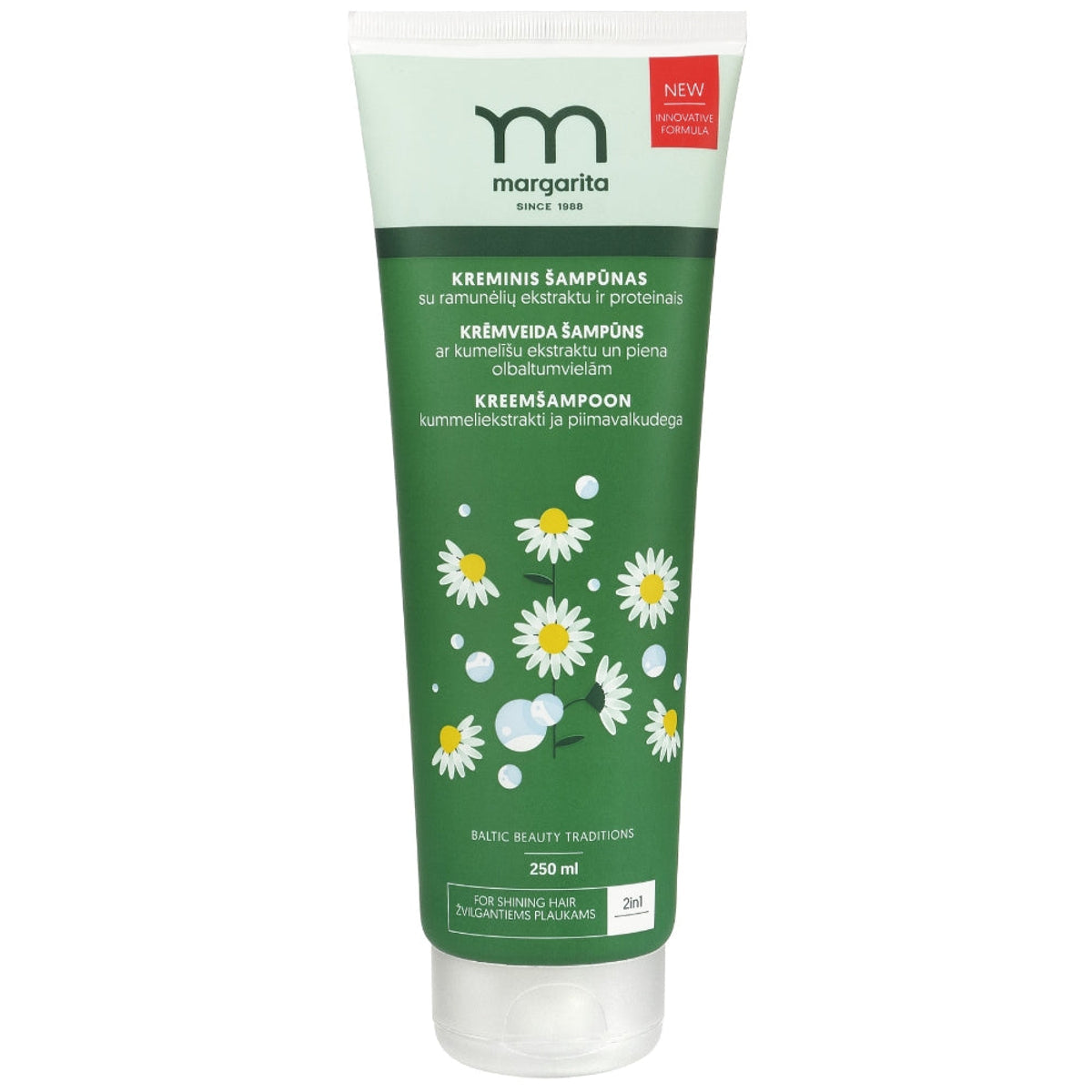 Margarita kreminis šampūnas su ramunėlėmis, 250 ml
