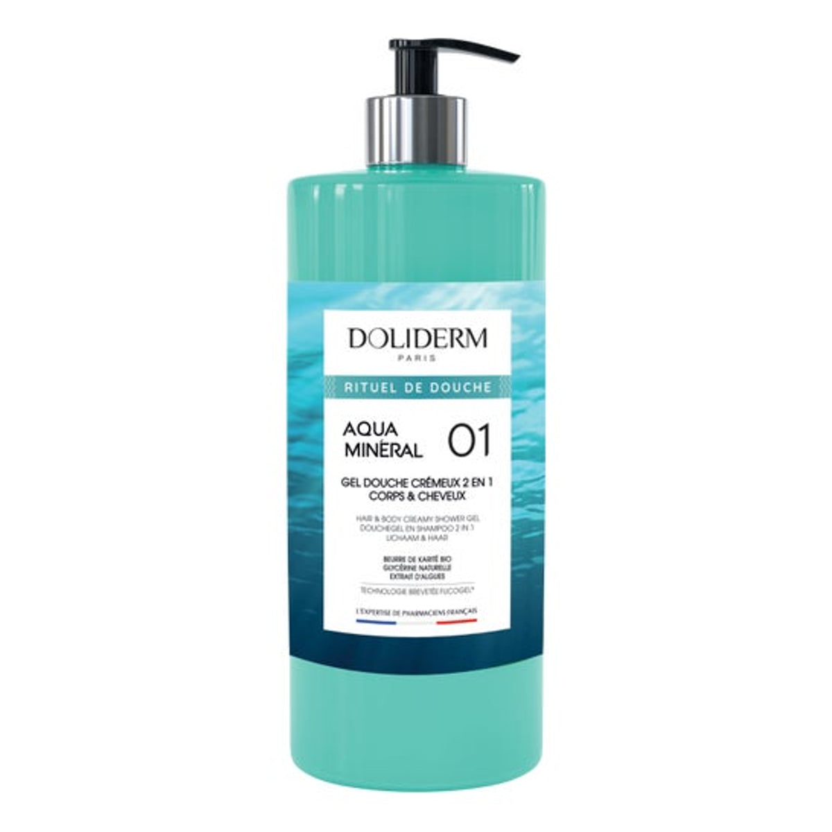 Doliderm Paris dušo želė 01 Aqua Mineral, 1000 ml