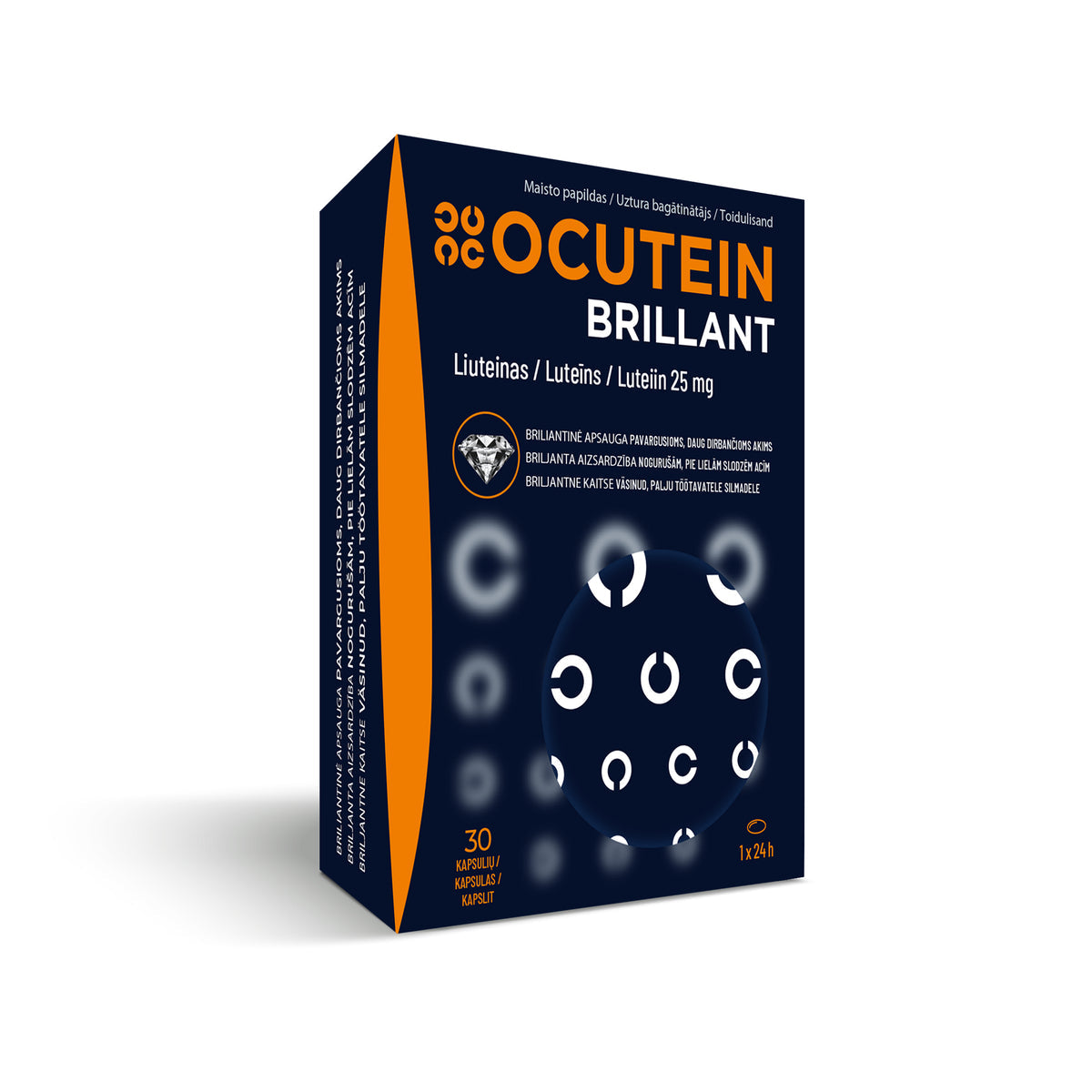 Ocutein Brillant, 30 kapsulių