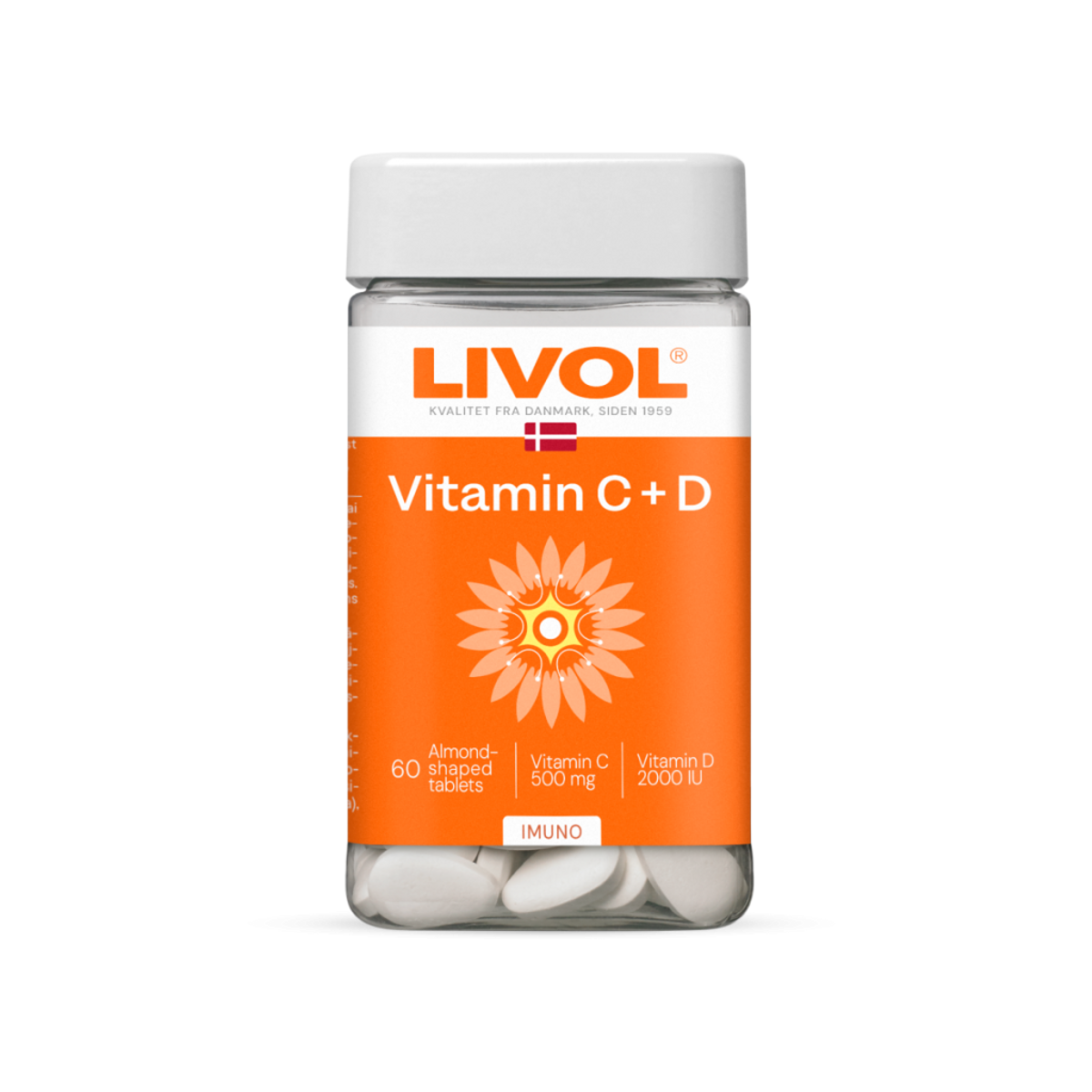 Livol Extra C + D, 60 tablečių