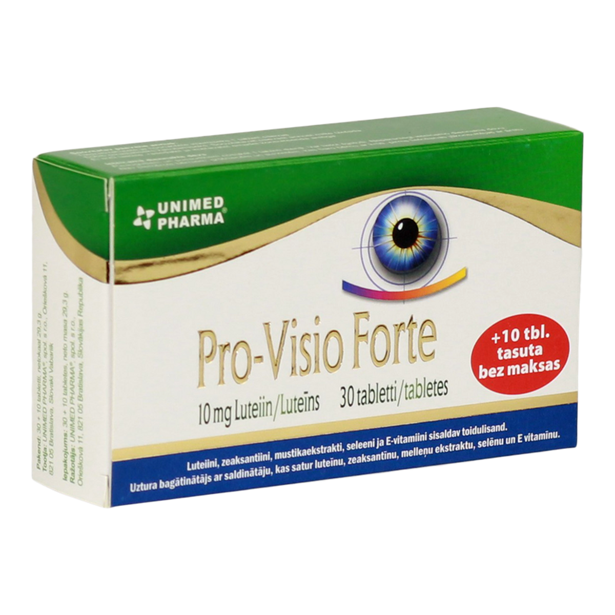 Pro-Visio Forte, 30 tablečių