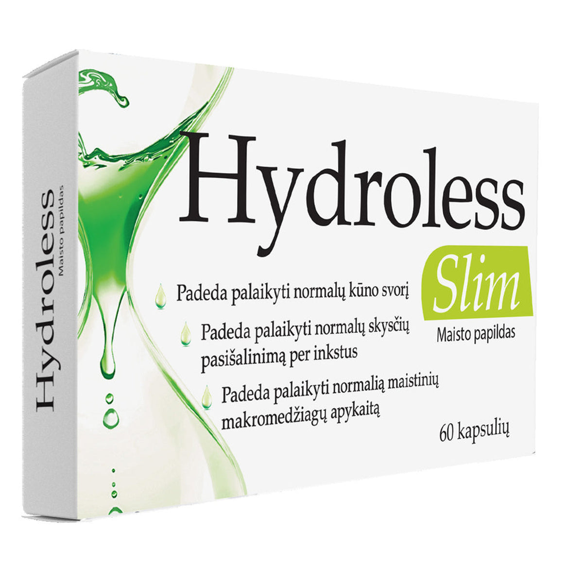 Hydroless Slim, 60 kapsulių