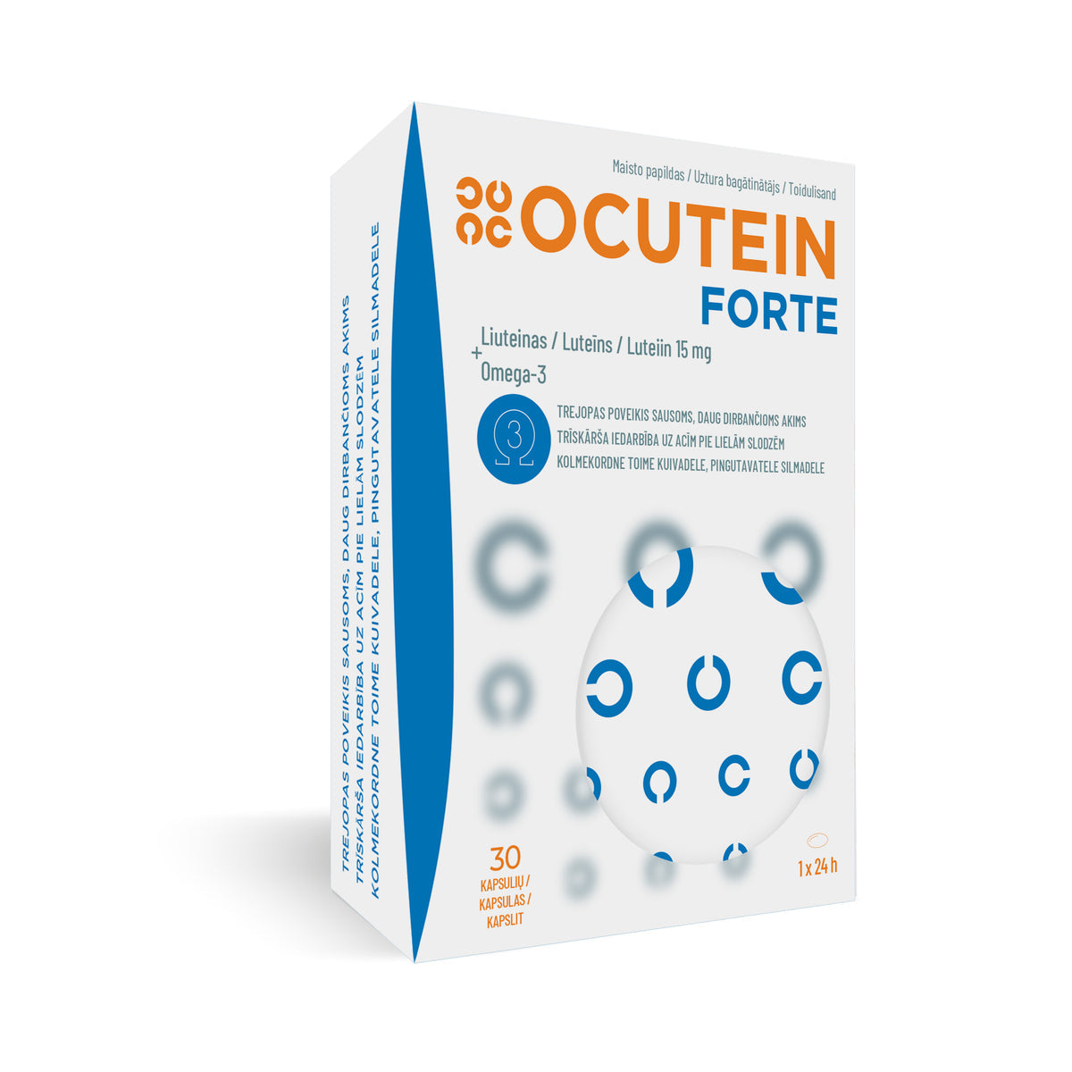 Ocutein Forte, 30 kapsulių