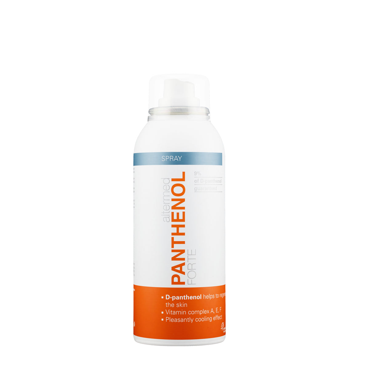 Panthenol Forte 9 % purškiamos odos putos, 150 ml