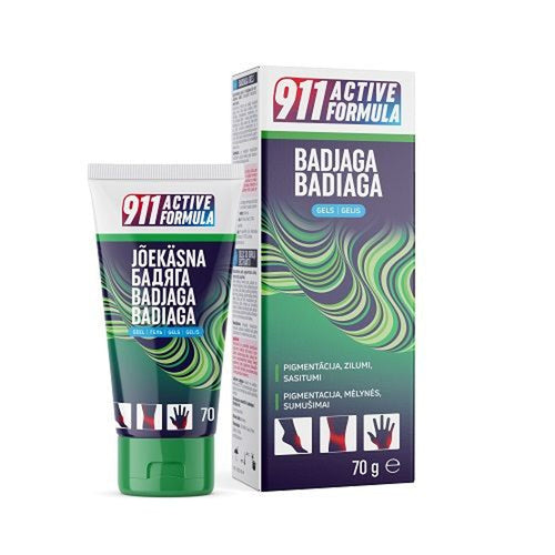 911 Active Formula Badiaga gelis, 70 g