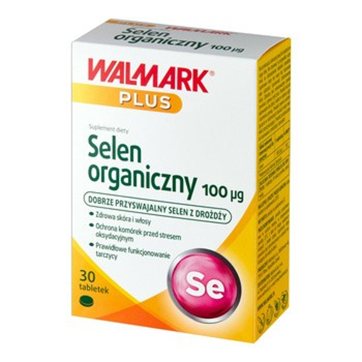 Walmark selenas 100 µg, 30 tablečių