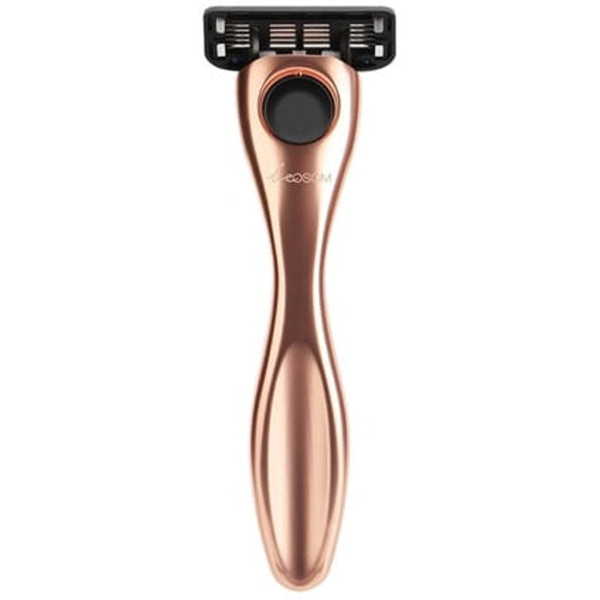 Be Osom skustuvas Comfort-Flex Razor, su papildoma galvute, rožinio aukso spalvos