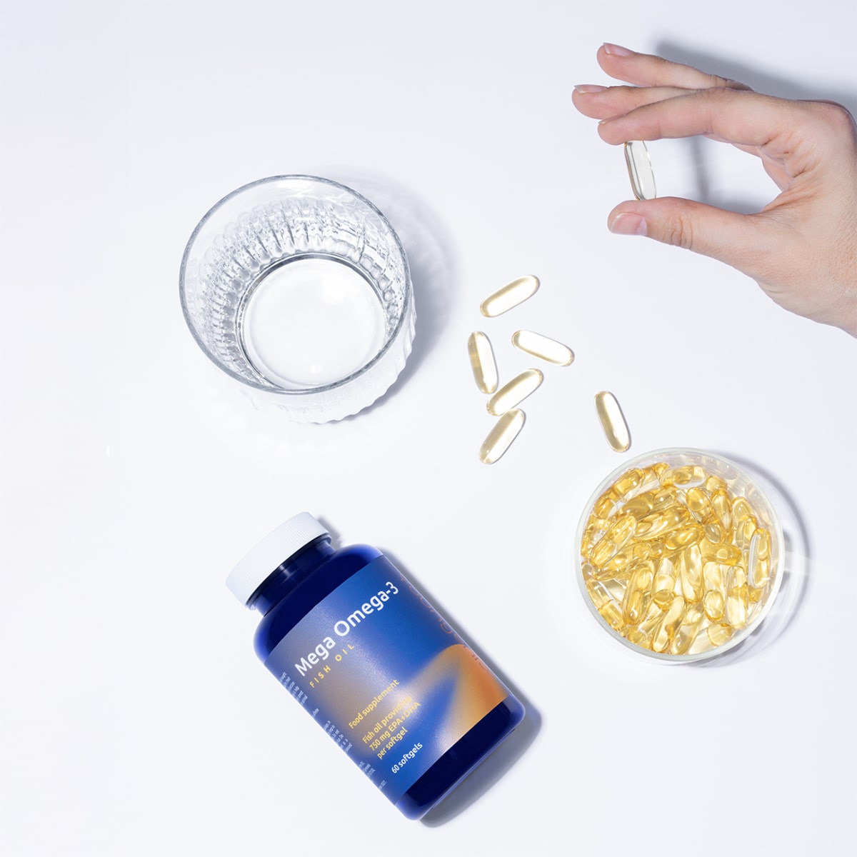 Mega Omega-3, 90 kapsulių
