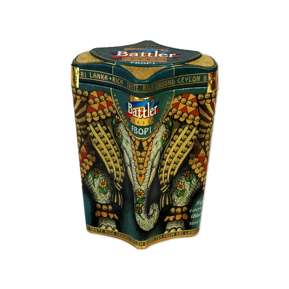 Battler juodoji Ceilono arbata Elephas Maximus FBOP1, birioji, 100 g