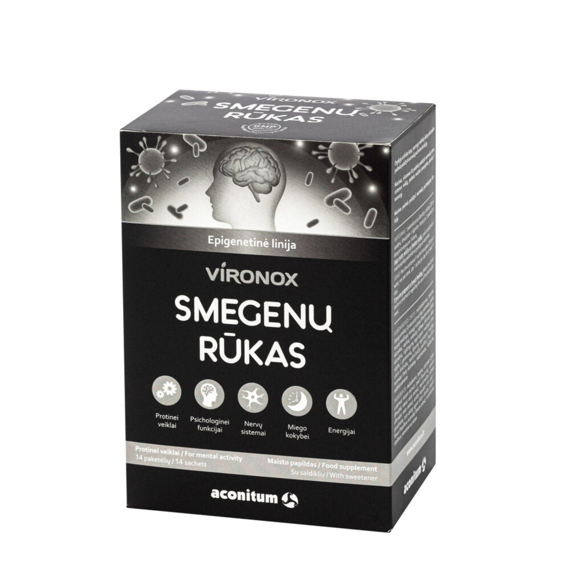 Aconitum Vironox Smegenų rūkas, 14 paketėlių
