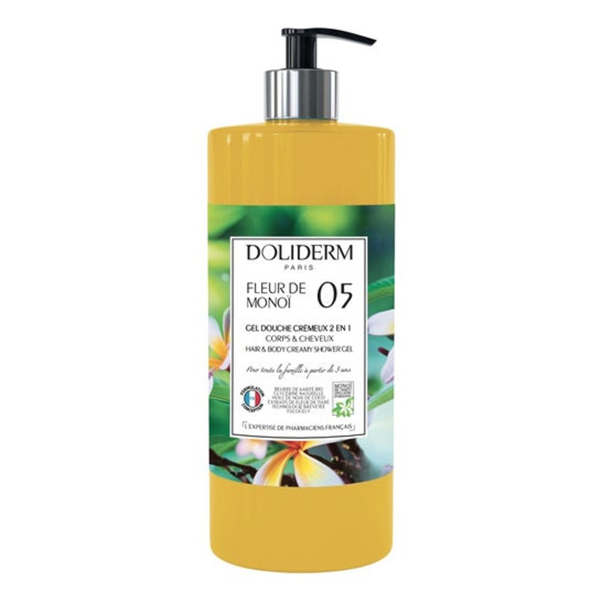 Doliderm Paris dušo želė 05 Monoï, 1000 ml