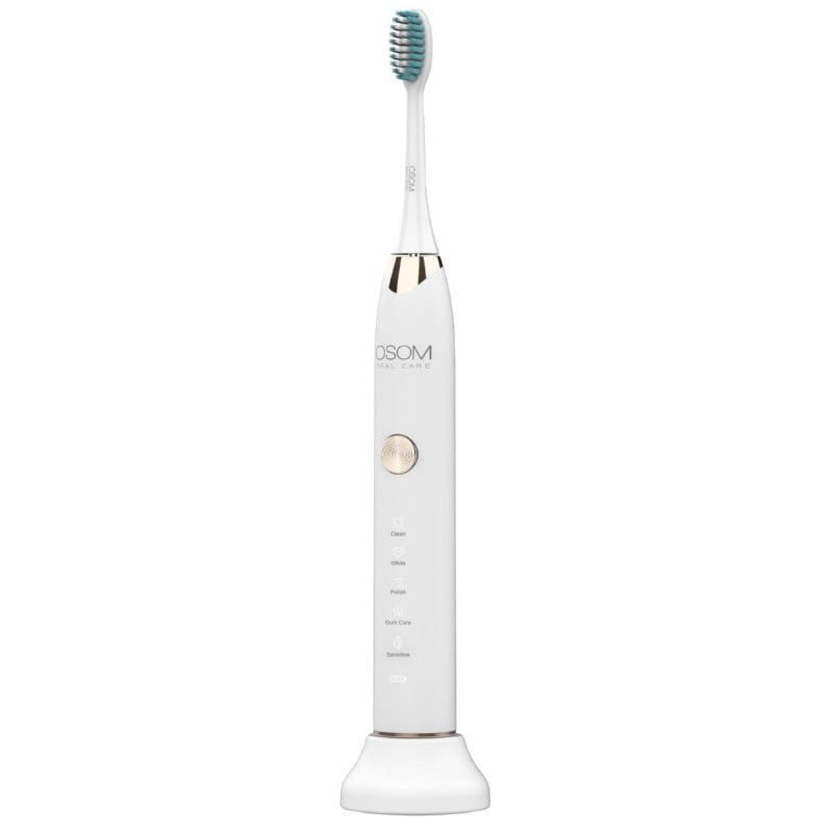 OSOM Oral Care įkraunamas elektrinis garsinis dantų šepetėlis M1, baltas