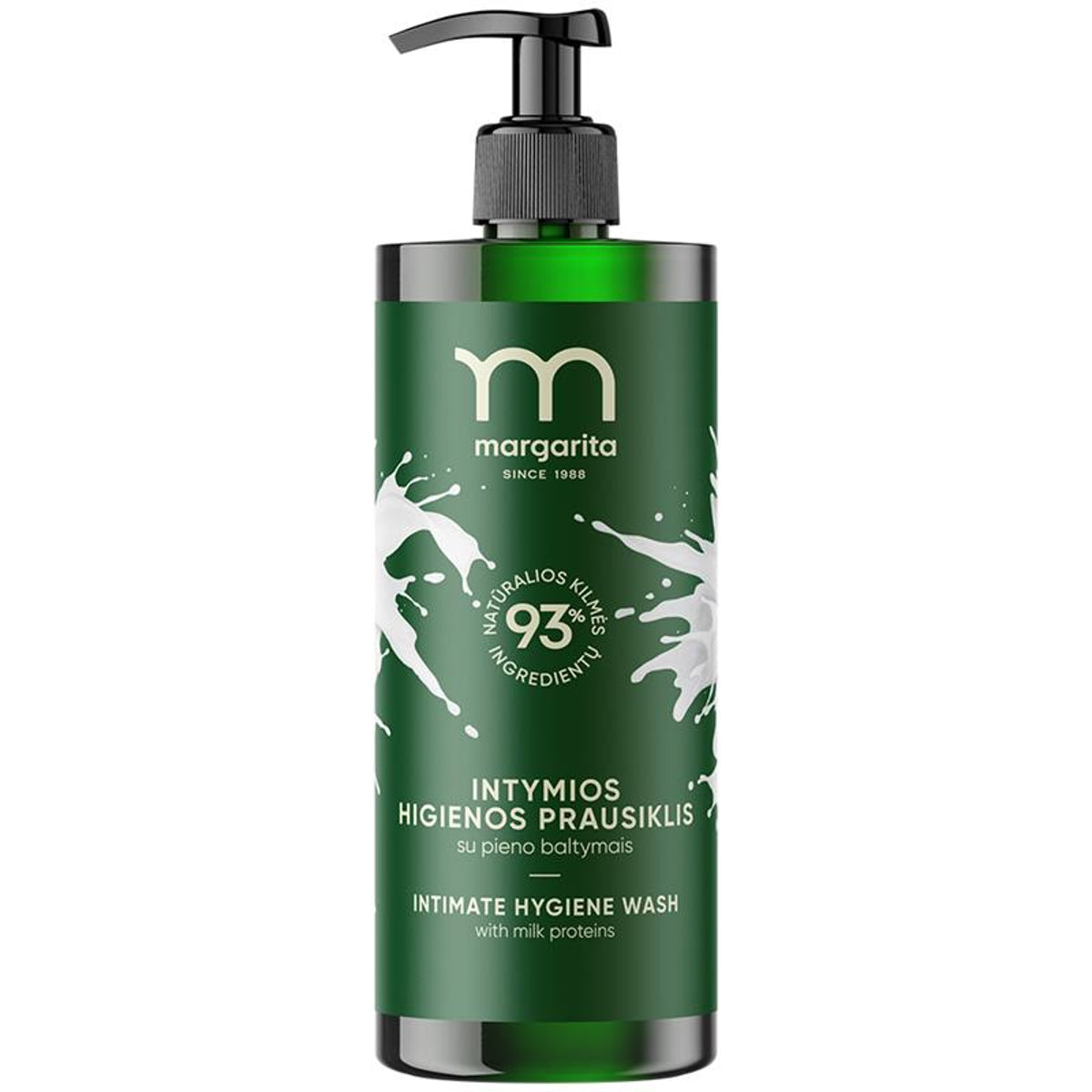 Margarita intymios higienos prausiklis su pieno baltymais, 400 ml