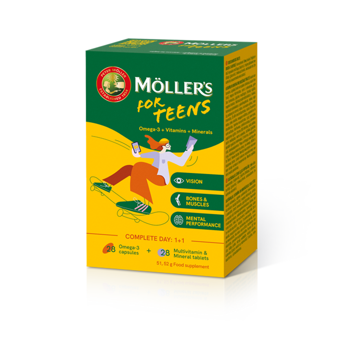 Möller's for Teens, 28 + 28 vnt.