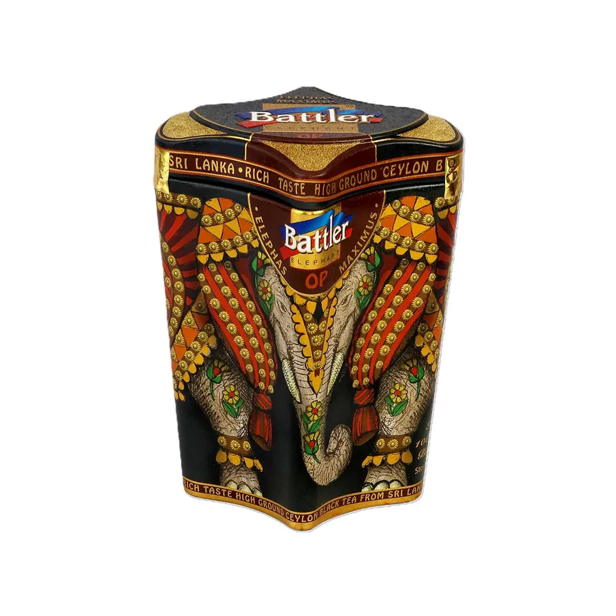 Battler juodoji Ceilono arbata Elephas Maximus OP, birioji, 100 g