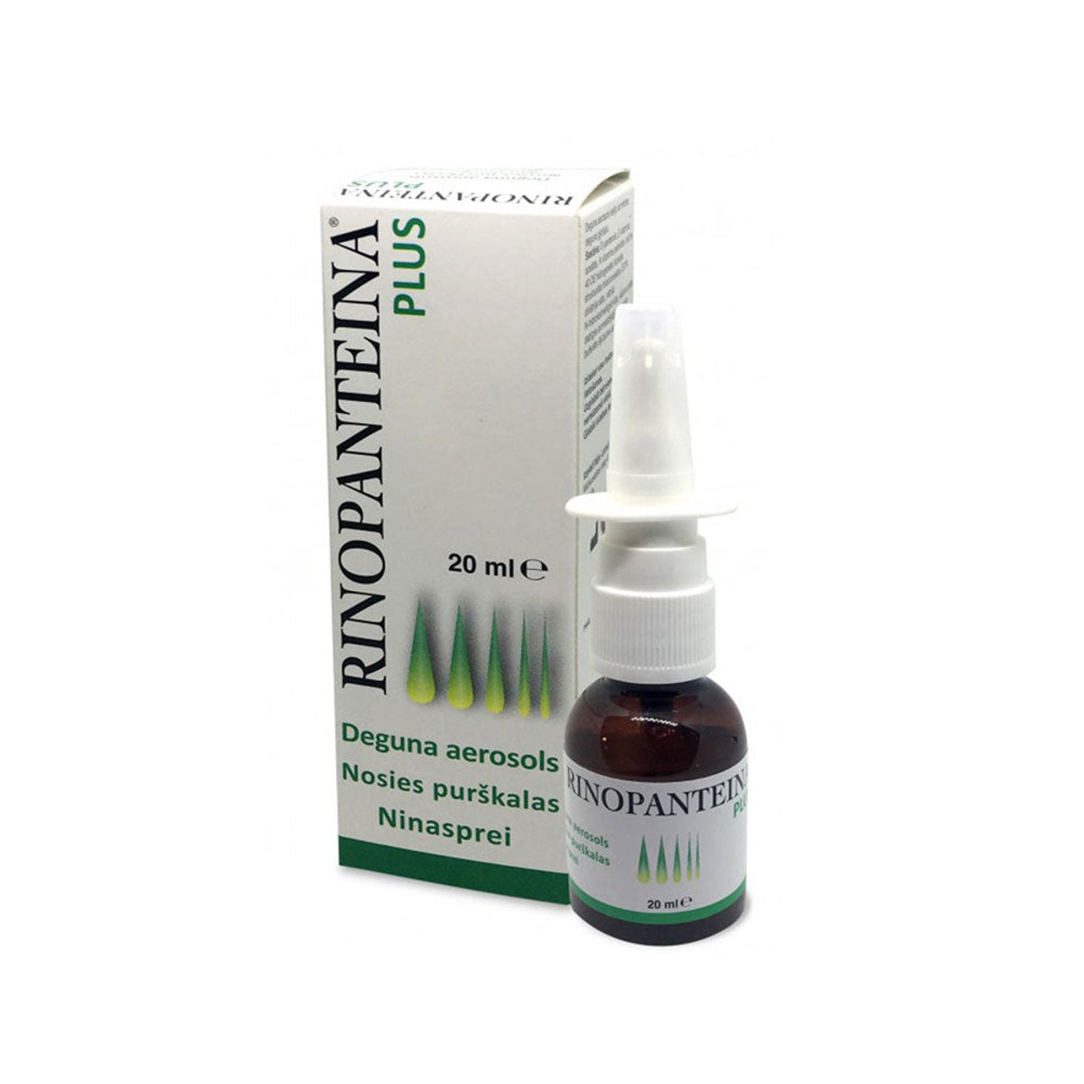 Rinopanteina Plus nosies purškalas, 20 ml