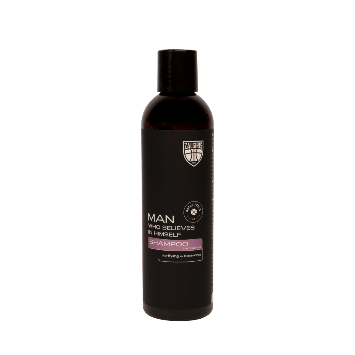 Green Feel's „Žalgiris“ vyriškas šampūnas, 250 ml