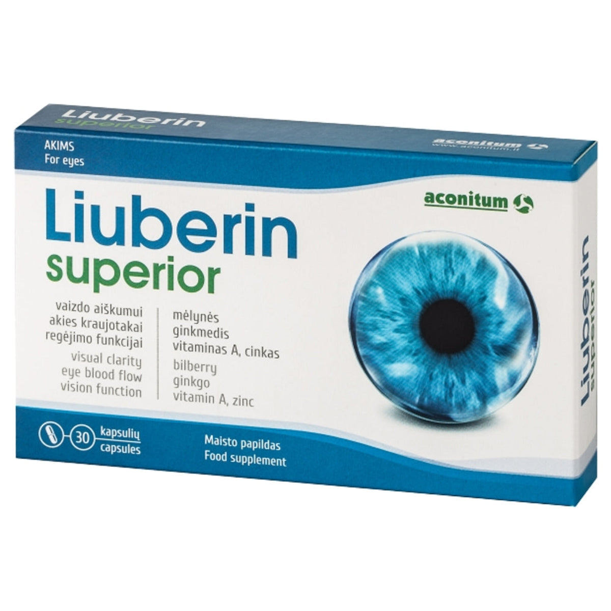 Liuberin Superior, 30 kapsulių