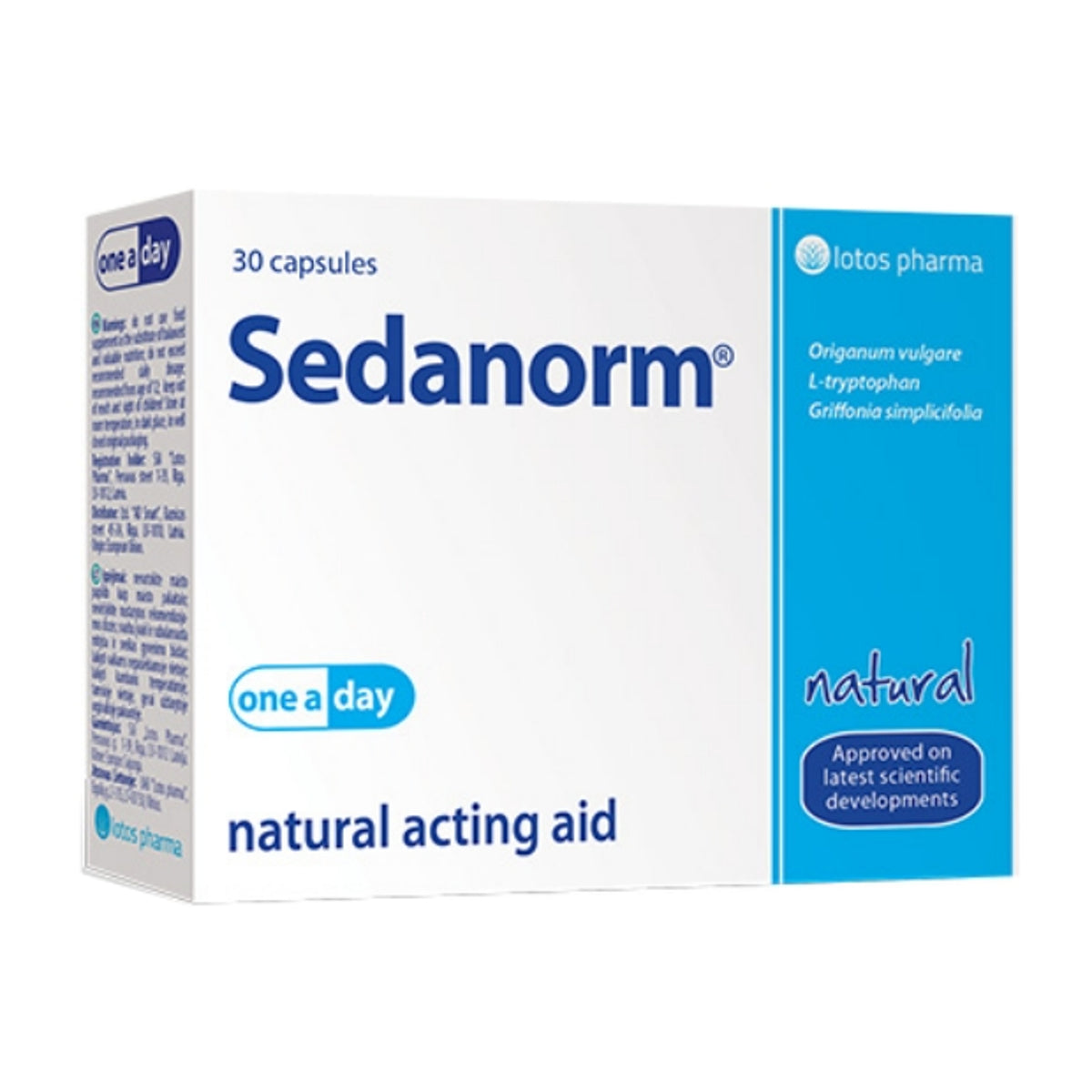 Sedanorm, 30 kapsulių