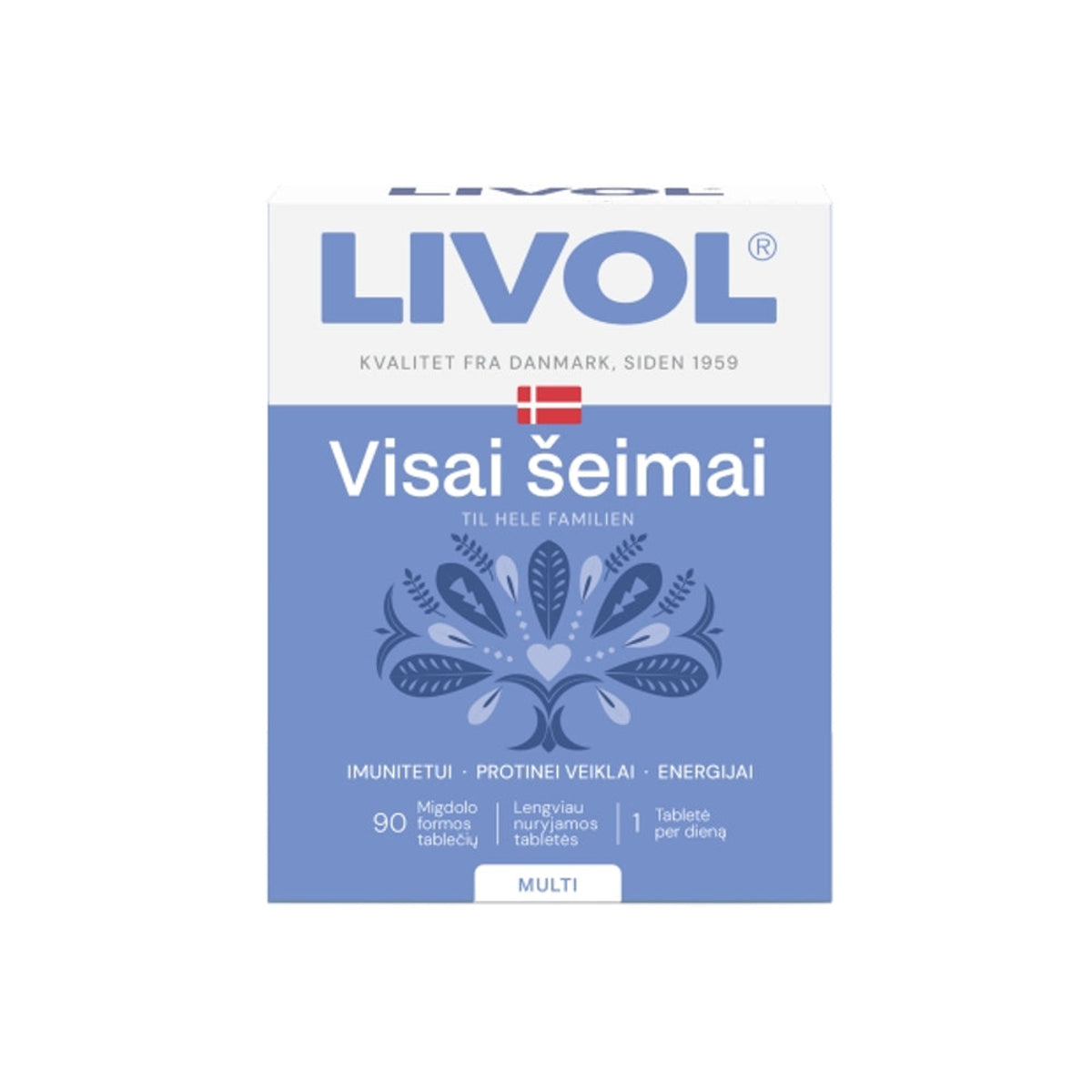 Livol Multi visai šeimai, 90 tablečių