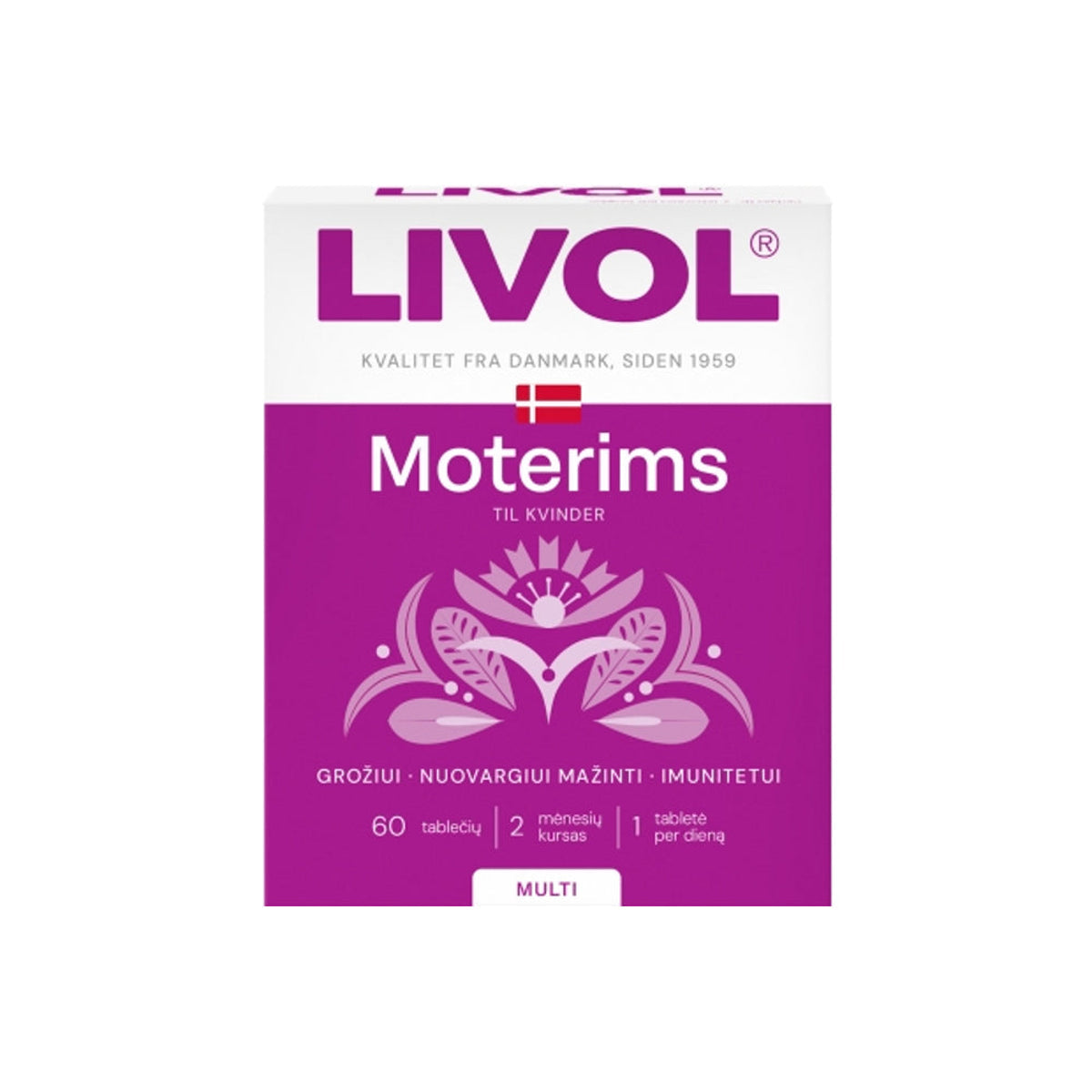 Livol Multi moterims, 60 tablečių