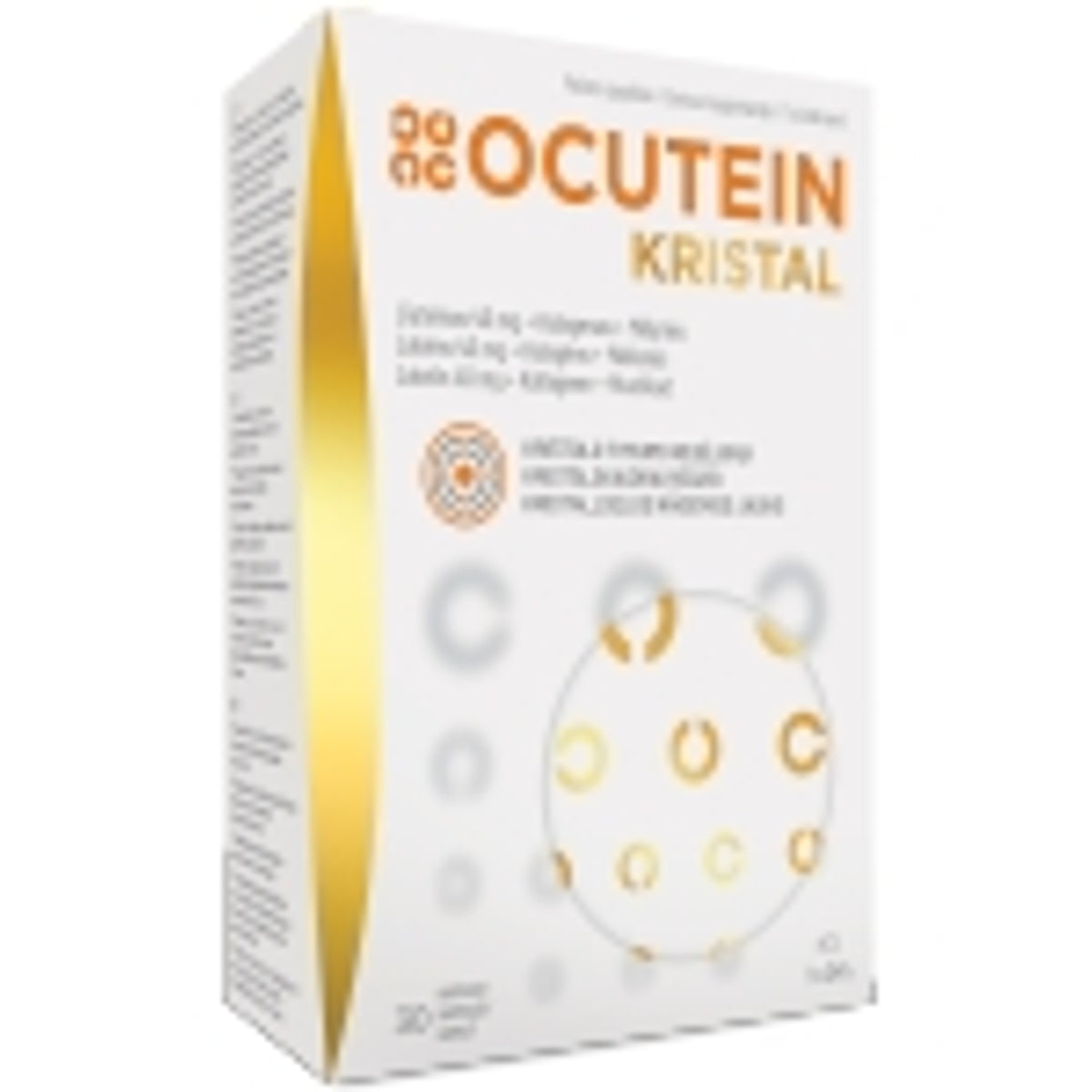 Ocutein Kristal, 30 kapsulių