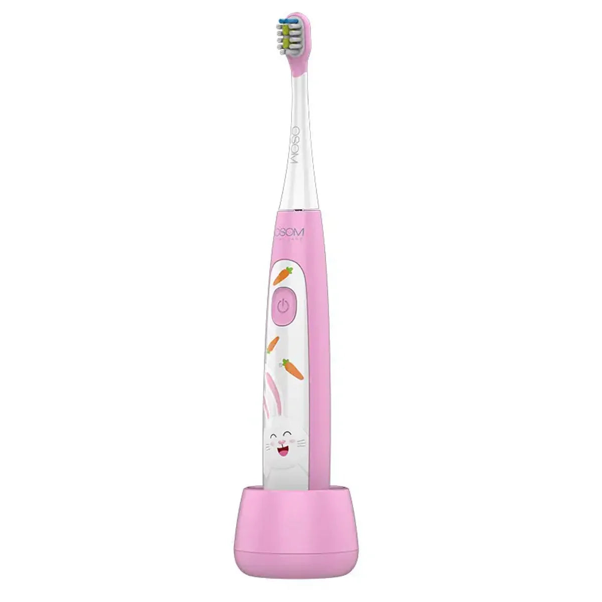 OSOM Oral Care įkraunamas elektrinis garsinis dantų šepetėlis, rožinis